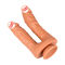 Silicone Gel Double Ended Strap On Penis Dildo With Suction Cup